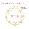 N-8180 Alloy Women Necklace Sets Baroque Weddings Statement Jewelry Sets