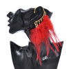 E-6629 Oversized Colorful Feather Earrings Indian Charm Exaggerated Earrings Women's Party Jewelry Gifts