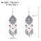 E-6633 Alloy Leaves Women Drop Earrings Vintage Bohemian Ethnic Statement Earrings