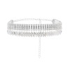 N-8184 Silver Block Tassel Body Chain Bohemian Ethnic Waist Chain Women's Party Wedding Accessories