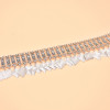 N-8184 Silver Block Tassel Body Chain Bohemian Ethnic Waist Chain Women's Party Wedding Accessories