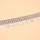 N-8184 Silver Block Tassel Body Chain Bohemian Ethnic Waist Chain Women's Party Wedding Accessories