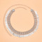 N-8184 Silver Block Tassel Body Chain Bohemian Ethnic Waist Chain Women's Party Wedding Accessories