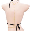 N-8191 Fashion Sexy Romantic Diamond Pendant Body Chain Women's Beach Party Jewelry Back Chain