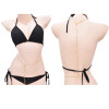 N-8191 Fashion Sexy Romantic Diamond Pendant Body Chain Women's Beach Party Jewelry Back Chain