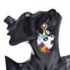 E-6637 Handmade Women Beads Earrings Colorful Statement Drop Earrings