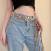 N-8193 European and American Fashion Black Brown Belt Women's Travel Party Jewelry Gifts