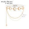 N-8194 Vintage Women Body Chains Moon Tassel Bohemian Ethnic Waist Chains