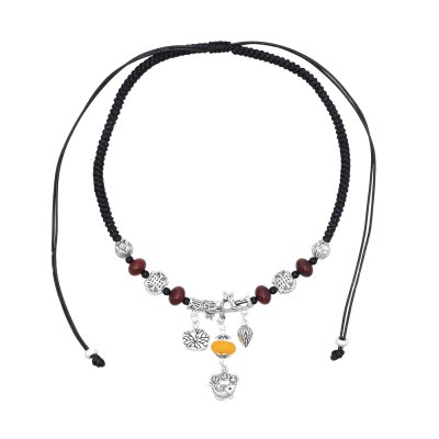 N-8195 Pendant Women Beads Necklaces Vintage Ethnic Statement Necklaces