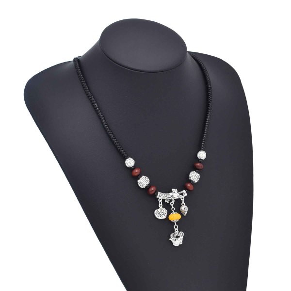 N-8195 Pendant Women Beads Necklaces Vintage Ethnic Statement Necklaces