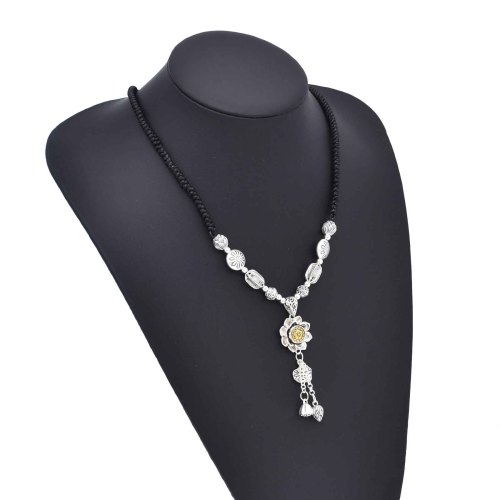 N-8195 Pendant Women Beads Necklaces Vintage Ethnic Statement Necklaces