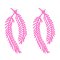 E-6639 Alloy Leaves Women Drop Earrings Statement Baroque Earrings