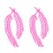 E-6639 Alloy Leaves Women Drop Earrings Statement Baroque Earrings