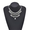 N-8204 Gypsy Afghan Coin Tassel Necklace for Women