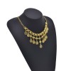 N-8204 Gypsy Afghan Coin Tassel Necklace for Women