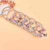 B-1281 Random Color Women Butterfly Bracelets Alloy Pendant Ethnic Charms Bracelets