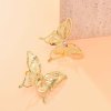 E-6646 New Bohemian Style Hollow Out Butterfly Pattren Ear Stud Women Earrings