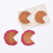 E-6647 New Bohemian Style Wooden Ear Stud Women Earrings