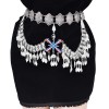 N-8214 Colorful Star Flag Leaf Tassel Headwear Waist Chain Pendant Accessories