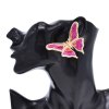 E-6648 Cute Butterlfy Women Stud Earrings Alloy Sequin Elegant Party Statement Earrings