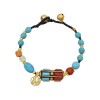 B-1285 2 Styles Retro Tibetan Ethnic Turquoise Bracelet for Women