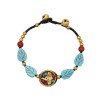 B-1285 2 Styles Retro Tibetan Ethnic Turquoise Bracelet for Women