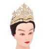 F-1117 Exquisite Bridal Colorful Crystal Tiaras Crown Women Headband Wedding Hair Accessories