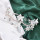 F-1129 New Women Wedding Headband Rhinestones Flower Leaf Bride Hair Jewelry