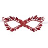 N-8222 Green Black Red White Crystal Eye Mask Sexy Ball Mask