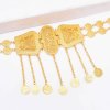 N-8225 Golden Women Body Jewelry Coin Tassel Bohemian Ethnic Waist Chains