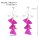 E-6654 Bird Women Earrings Ethnic Feather Tassel Charms Drop Earrings