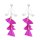 E-6654 Bird Women Earrings Ethnic Feather Tassel Charms Drop Earrings