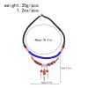 N-8229 Bohemian Handmade Women Hair Jewelry Bead Tassel Pendant Headband