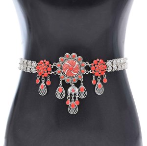 N-8231 Vintage Women Body Jewelry Pendant Bohemian Ethnic Waist Chains