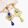 E-6658 Rhinestones Women Drop Earrings Pendant Bohemian Ethnic Charms Earrings