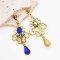 E-6658 Rhinestones Women Drop Earrings Pendant Bohemian Ethnic Charms Earrings