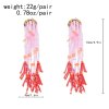 E-6660 Handmade Beads Tassel Women Earrings Elegant Party Charms Drop Earrings