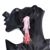 E-6660 Handmade Beads Tassel Women Earrings Elegant Party Charms Drop Earrings