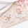 E-6661 Girls' Multi color Woven Flower Pattern Women's Pendant Earrings