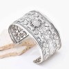B-1287 Vintage Golden Silver Color Alloy Bracelet for Women Men Gift Party