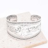 B-1288 Vintage Gold Silver Tibetan Ethnic Open Metal Bracelet