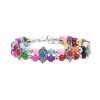 B-1292 Tibetan Ethnic Colorful Beaded Bracelet for Women