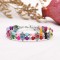 B-1292 Tibetan Ethnic Colorful Beaded Bracelet for Women