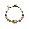 B-1298 Vintage Colorful Tibetan Ethnic Bell Bracelet for Women