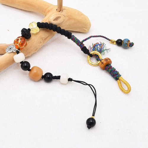 B-1301 New Fashion Tibetan Style Multicolor Woven String Women's Bracelet