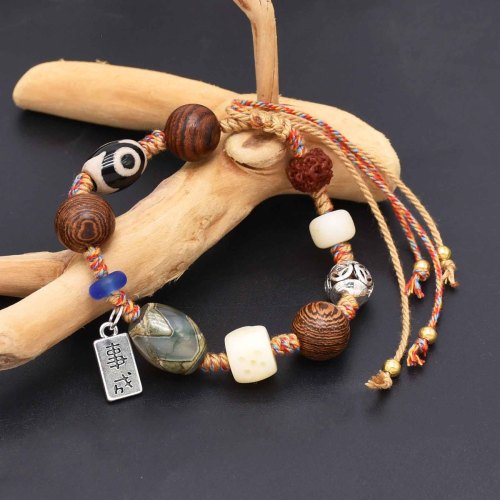B-1300 New Ethnic Wood Beads Women Bracelets Vintage Bohemian Style