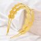 F-1143 Bilayer Coin Hairband Golden Bohemian Ethnic Wedding Party Hair Jewelry