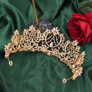 F-1145 Fashion Bohemian Bridal Tiaras Crown Hollowed Women Headband Wedding Hair Accessories