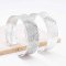 B-1311 Tibetan Vintage Silver Carved Flower Open Bracelet for Women