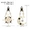 E-6673 Star Moon Women Drop Earrings Bohemian Ethnic Rhinestones Charms Earrings